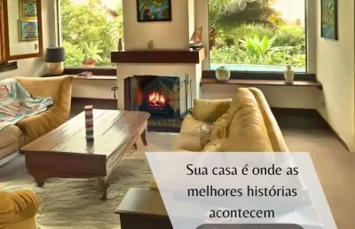 Casa em condomínio fechado com 5 quartos à venda na estrada morrinhos, 230, granja viana, carapicuíba, 368 m2 por r$ 1.490.000