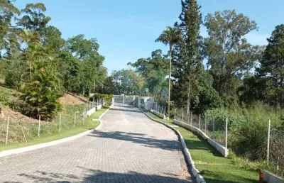 Terreno em condomínio fechado à venda na estrada do layher, 315, granja viana, cotia por r$ 480.000