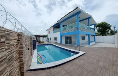 Linda casa em itamaracá, 324m2 de área, 8 quartos, 5 suítes!