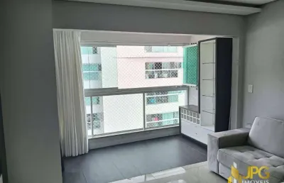 Apartamento 2 suítes + lavabo no bairro ressacada em itajaí – semi mobiliado e com lazer completo