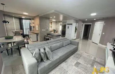 Apartamento mobiliado com vista panorâmica e 3 suítes! - centro - balneário camboriú
