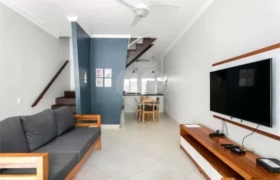 Casa em condomínio fechado com 2 quartos à venda na Benedito Carlos De Almeida, Juquehy, São Sebastião