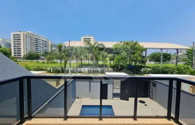 Casa em condomínio fechado com 4 quartos à venda na rua renata fronzi, barra da tijuca, rio de janeiro, 240 m2 por r$ 3.200.000