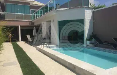 Casa em condomínio fechado com 5 quartos à venda na rua armando santos, recreio dos bandeirantes, rio de janeiro, 330 m2 por r$ 2.300.000