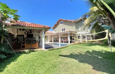 Casa em condomínio fechado com 6 quartos à venda na rua isidoro lópes, barra da tijuca, rio de janeiro, 580 m2 por r$ 4.100.000