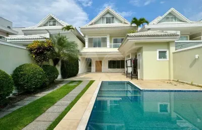 Casa em condomínio fechado com 4 quartos à venda na rua ênio silveira, barra da tijuca, rio de janeiro, 370 m2 por r$ 3.400.000