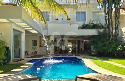 Casa em condomínio fechado com 4 quartos à venda na avenida jurandyr pires, barra da tijuca, rio de janeiro, 500 m2 por r$ 3.900.000