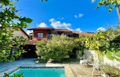 Casa em condomínio fechado com 4 quartos à venda na rua dom francisco, barra da tijuca, rio de janeiro, 500 m2 por r$ 2.900.000