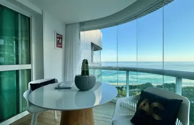 Flat com 1 quarto à venda na avenida lúcio costa, barra da tijuca, rio de janeiro, 52 m2 por r$ 790.000