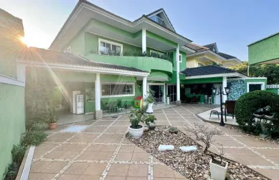 Casa em condomínio fechado com 4 quartos à venda na avenida jurandyr pires, barra da tijuca, rio de janeiro, 316 m2 por r$ 3.300.000