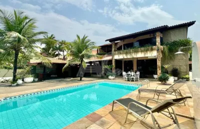 Casa em condomínio fechado com 5 quartos à venda na rua kobe, barra da tijuca, rio de janeiro, 611 m2 por r$ 6.500.000