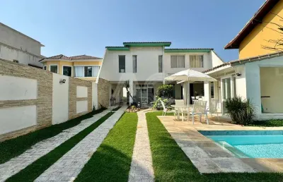 Casa em condomínio fechado com 4 quartos à venda na rua isidoro lópes, barra da tijuca, rio de janeiro, 450 m2 por r$ 3.500.000
