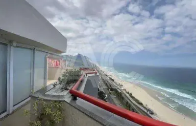 Cobertura com 3 quartos à venda na avenida lúcio costa, barra da tijuca, rio de janeiro, 200 m2 por r$ 3.900.000