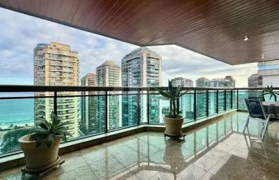 Apartamento com 4 quartos à venda na avenida lúcio costa, barra da tijuca, rio de janeiro, 160 m2 por r$ 3.000.000