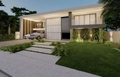 Casa com 4 quartos à venda na Rua Busca Vida, 79, Abrantes, Lauro de Freitas