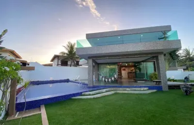 Casa com 4 dormitórios à venda, 533 m² por r$ 3.300.000,00 - vilas do atlântico - lauro de freitas/ba
