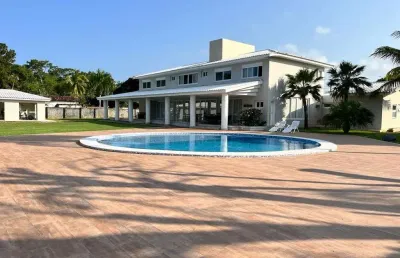 Casa à venda, 600 m² por r$ 4.200.000,00 - parque encontro das aguas - lauro de freitas/ba