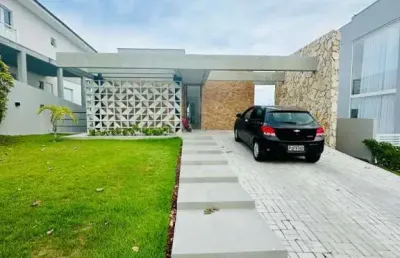 Casa à venda, 290 m² por r$ 1.650.000,00 - alphaville litoral norte 2 - camaçari/ba