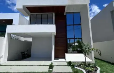 Casa com 4 dormitórios à venda, 176 m² por r$ 1.350.000,00 - abrantes, camaçari - ba - camaçari/ba