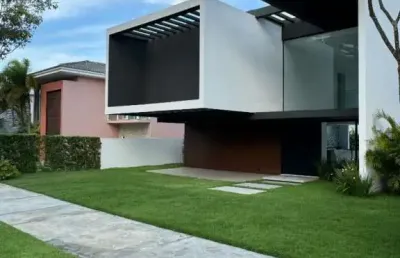 Casa à venda, 300 m² por r$ 2.950.000,00 - alphaville litoral norte 1 - camaçari/ba