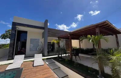 Casa com 3 dormitórios à venda, 145 m² por r$ 850.000 - caixa d'água - lauro de freitas/ba
