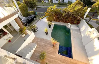 Casa à venda, 320 m² por r$ 2.100.000,00 - alphaville litoral norte 1 - camaçari/ba