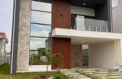 Casa com 4 dormitórios à venda, 220 m² por r$ 1.400.000,00 - alphaville camaçari - camaçari/ba