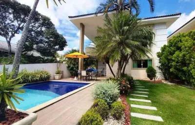 Casa com 3 dormitórios à venda, 180 m² por r$ 1.400.000,00 - lauro de freitas - lauro de freitas/ba