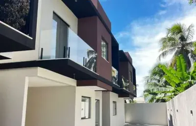 Casa com 3 dormitórios à venda, 120 m² por r$ 490.000,00 - pitangueiras - lauro de freitas/ba