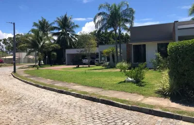 Casa com 4 dormitórios à venda, 351 m² por r$ 2.400.000,00 - busca vida (abrantes)	 - lauro de freitas/ba
