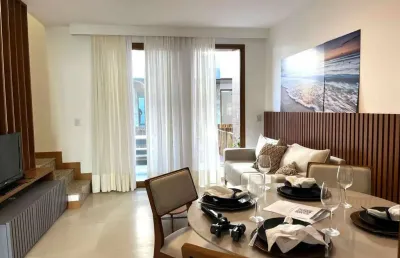 Casa com 3 dormitórios à venda, 115 m² por r$ 950.000 - vilas do atlântico - lauro de freitas/ba