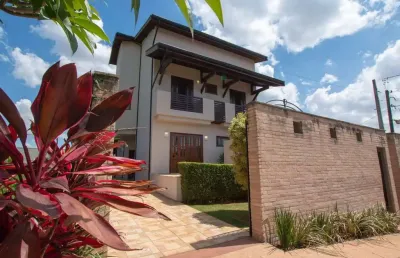 Casa em condomínio à venda, 4 quartos, 4 suítes, 2 vagas, loteamento caminhos de são conrado (sousas) - campinas/sp