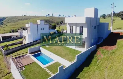 Casa em condomínio fechado com 4 quartos à venda no condomínio terras de santa cruz, bragança paulista , 255 m2 por r$ 1.600.000