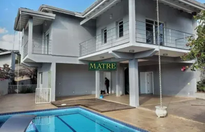 Casa proximo ao lago do taboao 5 dormitorios 4 suites com piscina e area goumert
