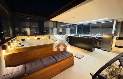 Cobertura à venda, 3 quartos, 1 suíte, 3 vagas, castelo - belo horizonte/mg