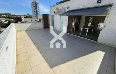 Cobertura à venda, 4 quartos, 2 suítes, 3 vagas, dona clara - belo horizonte/mg