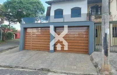 Casa geminada à venda, 3 quartos, 1 suíte, 2 vagas, santa amélia - belo horizonte/mg
