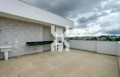 Cobertura à venda, 4 quartos, 2 suítes, 1 vaga, santa amélia - belo horizonte/mg