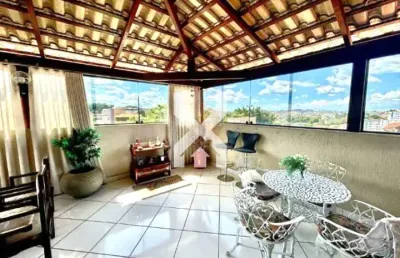 Cobertura à venda, 3 quartos, 1 suíte, 2 vagas, santa amélia - belo horizonte/mg