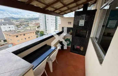 Cobertura à venda, 4 quartos, 2 suítes, 2 vagas, sagrada família - belo horizonte/mg