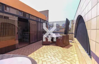 Cobertura à venda, 5 quartos, 2 suítes, 2 vagas, sagrada família - belo horizonte/mg