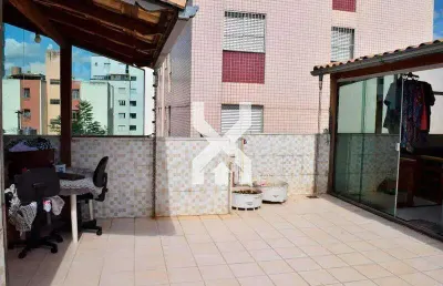 Cobertura à venda, 3 quartos, 1 suíte, 2 vagas, sagrada família - belo horizonte/mg