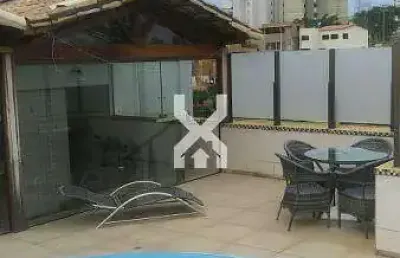 Cobertura à venda, 4 quartos, 1 suíte, 3 vagas, grajaú - belo horizonte/mg