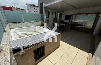 Cobertura à venda, 4 quartos, 2 suítes, 2 vagas, ipiranga - belo horizonte/mg