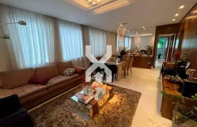 Apartamento à venda, 3 quartos, 1 suíte, 2 vagas, lourdes - belo horizonte/mg