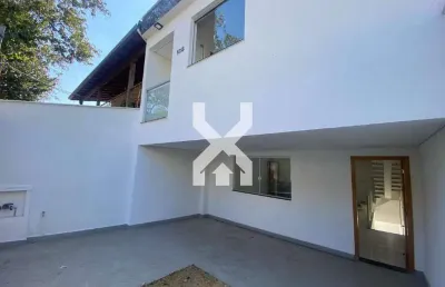 Casa geminada à venda, 3 quartos, 1 suíte, 2 vagas, santa amélia - belo horizonte/mg
