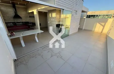 Cobertura à venda, 4 quartos, 2 suítes, 2 vagas, união - belo horizonte/mg