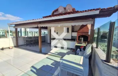Cobertura à venda, 3 quartos, 2 vagas, união - belo horizonte/mg