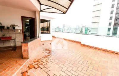 Cobertura à venda, 4 quartos, 1 suíte, 2 vagas, anchieta - belo horizonte/mg