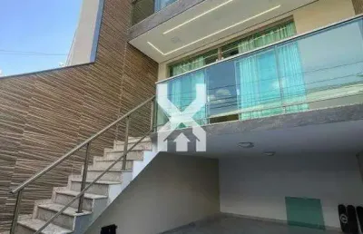Casa geminada à venda, 3 quartos, 1 suíte, 3 vagas, cabral - contagem/mg